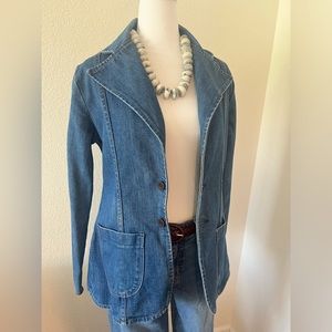 Vintage Denim Blazer